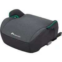 Bebeconfort Manga i-Fix Rehausseur de siège, rehausseur de siège ISOFIX, rehausseur de siège de voiture léger, de 6 à 12 ans, 22-36 kg, 125-150 cm, Tinted Graphite