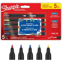 Sharpie - Creative Acrylic 5-Blister - Assorted Colours - Fine Tip (2212912) (5x)