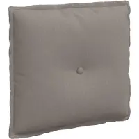 vidaXL Coussin de Dos Taupe 50 x 19 x 45 cm tissu