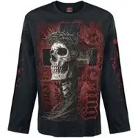 Spiral T-shirt manches longues de - SILENT SUFFERING - Longsleeve - M - XXL - pour Homme - noir - Taille XL