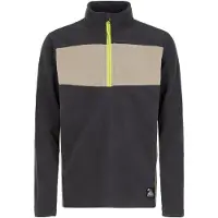 Protest Marnix Half Zip Long Sleeve T-shirt Gris 140 cm Garçon