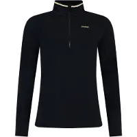 Protest Stuff Half Zip Fleece Noir L Femme