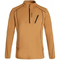 Protest Humans Half Zip Fleece Marron M Homme
