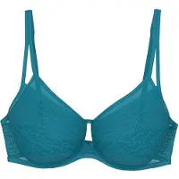 Triumph Soutien-gorge minimiseur ' Red Label Signature Sheer ' bleu / turquoise / pétrole