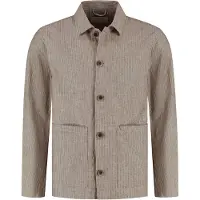 Dstrezzed Veste mi-saison 'Nix Pinstripe' beige / noisette