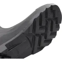 vidaXL Bottes en caoutchouc Noir Taille 40 PVC