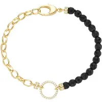 Giorgio Martello Milano Bracelet or / noir