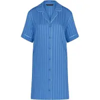 Triumph Chemise de nuit ' Red Label Amourette Jacquard ' bleu
