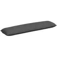 vidaXL Coussin lombaire , gris foncé, 200 x 50 cm, tissu corduroy