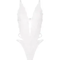 Hunkemoller Body 'Cinnamon' blanc