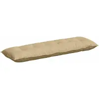 vidaXL Coussin De Dos Vert Gris 160 X 50 Cm Tissu En Velours Côtelé
