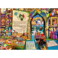 Bluebird Puzzle Legespiel La vie est un livre ouvert Venise - 500 Teile