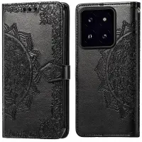 IMoshion Etui de télephone Mandala pour Xiaomi 14T Pro - Noir