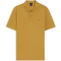 BOSS Pallas 10278258 Short Sleeve Polo Jaune 2XL Homme