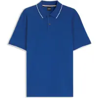 BOSS Polo en piqué de coton à logo brodé