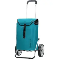 Andersen Shopper Cabas 'Royal Ortlieb ' turquoise / noir