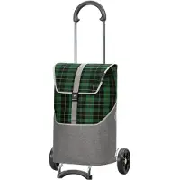 Andersen Shopper Cabas 'Scala' jaune / pierre / vert foncé / noir