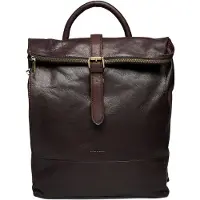 Saddler Cuir sac à dos pour ordinateur portable sac à dos pour ordinateur portable Palermo Backpack Dark Brown marron foncé