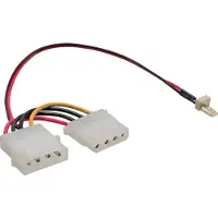 InLine Câble adaptateur pour ventilateur (30 cm, PWM à 4 broches)
