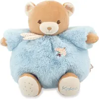 Kaloo - Ours bleu en peluche 25 cm - Cadeau extra doux et grand