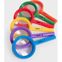 TickiT Ensemble de jouets loupe arc-en-ciel - 6 pièces - Jouets éducatifs