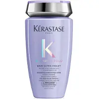 Kérastase Blond Absolu Bain Ultra-Violet shampoing bain pour les cheveux blonds froids ayant subi une décoloration ou un balayage 250 ml