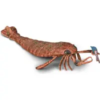 Collecta Deluxe Jaekelopterus avec figurine de proie, échelle 1:20, couleur marron. Marron, taille unique