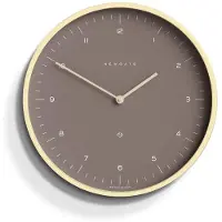 Newgate Mr Clarke - Horloge murale de taille moyenne - Cadran brun