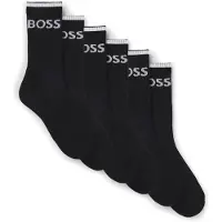 BOSS Chaussettes gris / noir / blanc