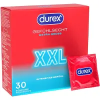 Durex - Préservatifs XXL (boîte de 30)