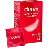 Durex - préservatifs extra fins (boîte de 20)