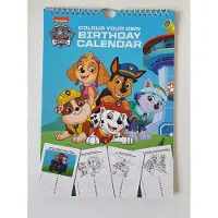 Nobrand Coloriez votre propre calendrier Paw Patrol