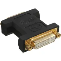 InLine adaptateur DVI-I, numérique + analogique 24+5 prise femelle / prise femelle, doré