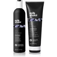 Milk shake Icy Blond Duo Pack ensemble pour cheveux blonds et méchés