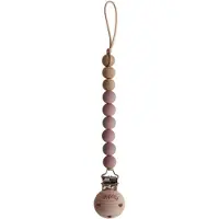 Mushie Eva attache-tétine Cloudy Mauve 1 pcs