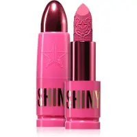 Jeffree Star Cosmetics Shiny Trap Lipstick Rouge à lèvres crémeux au fini satiné teinte Cotton Candy Queen 3 g