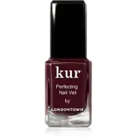 Londontown Kur Perfecting Nail Veil vernis qui fortifie les ongles teinte Cherry Cola 12 ml