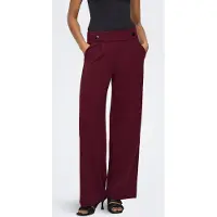 ONLY Pantalon 'Geggo' bordeaux