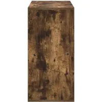 vidaXL , meuble buffet, bois fumé chêne, 68,5 x 32 x 67 cm