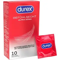 Durex - préservatifs ultra fins (boîte de 10)