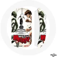 MANIACASE Souris sans fil - Son of Ogre - Baki Hanma - USB WiFi - Compatible Mac et PC - Blanc
