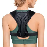 INF Gilet de posture pour la correction de la posture Black L