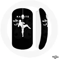 MANIACASE Souris - - Karaté - Sans Fil - USB Wifi - Noir
