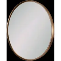 Balmani Auro miroir de toilette rond Brushed Rosegold Ø 35 cm