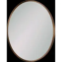 Balmani Auro miroir de toilette rond Brushed Rosegold Ø 45 cm