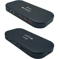 I-Tec Station d'accueil Thunderbolt 3/USB-C Dual 4K + câble USB-C vers DisplayPort (1,5 m) + Power Delivery 60W I-TEC i-tec