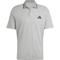 Adidas Essentials Small Logo Piqué Short Sleeve Polo Gris L Homme