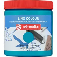 Art Creation Peinture linoléum Pot 250 ml Vert Turquoise 6026