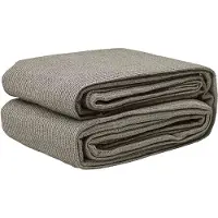 vidaXL Bâche de Tente Gris clair Polyester 400 x 700 cm Durable