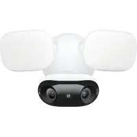Reolink Elite Pro Floodlight PoE, caméra de surveillance d'extérieur à double objectif PoE 16 MP 180°, 2 800 lumens, recherche vidéo par IA, détection intelligente